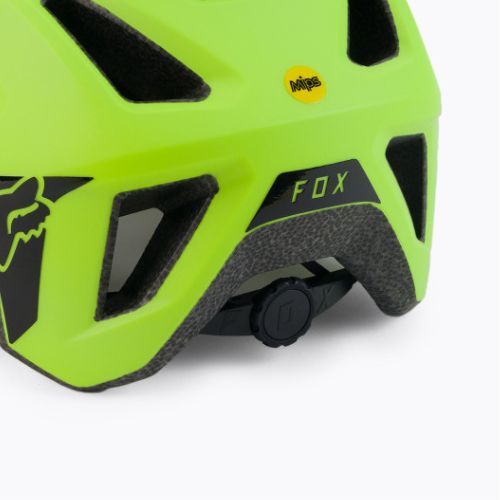 Kask rowerowy Fox Racing Mainframe Trvrs yellow