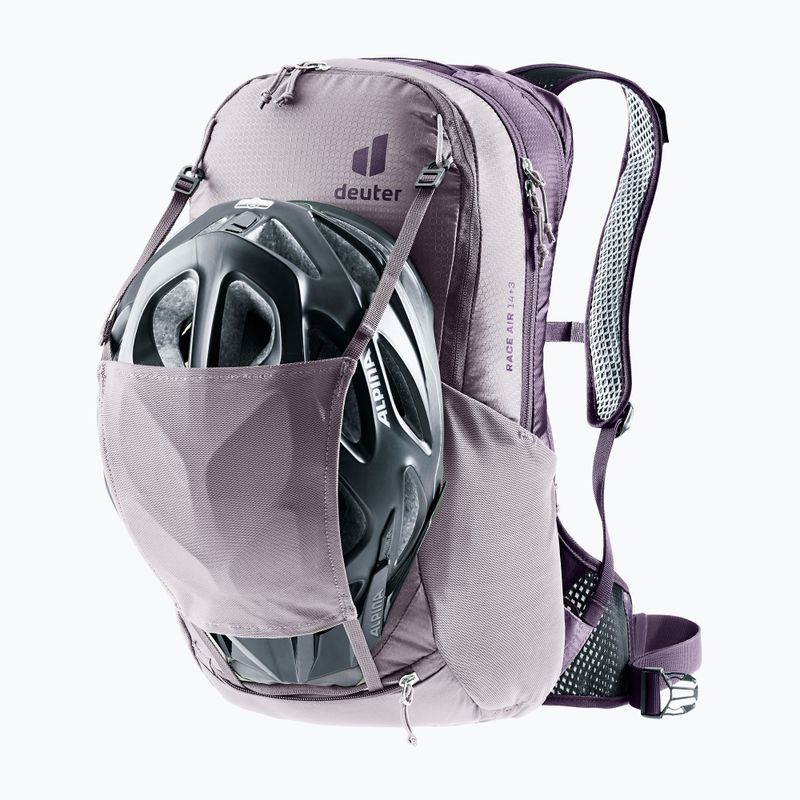 Plecak rowerowy deuter Race Air 14 + 3 l lavender/purple 10